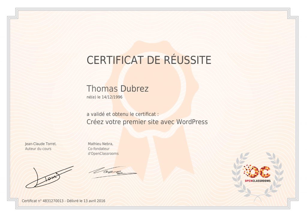 certificat_thomas-dubrez_creez-votre-premier-site-avec-wordpress-page-001